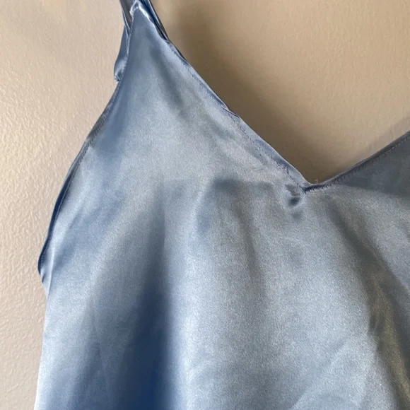 Handmade blue dress - Picture 2 of 3